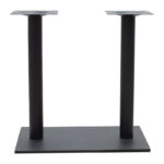 Table base Ardor metal black 73x40x73cm - Слика 2