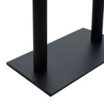 Table base Ardor metal black 73x40x73cm - Слика 4