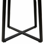 Table base lavish metal black 70x70x73cm - Image 4