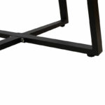 Table base lavish metal black 70x70x73cm - Image 5