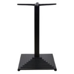 Table base Cheer cast iron black 45x45x72cm - Image 2