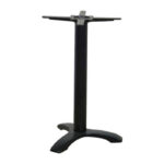 Table base Daring cast iron three-night black 55x55x72cm