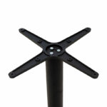 Table base Lively cast iron four leged  black 62x62x72cm - Слика 2