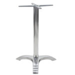 Маса со шанк, основа со средна висина, Greet алуминиумска три-ноќна 59x59x72 см