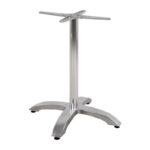 Table bar base medium height Greet alouminium four-night 62x62x72cm