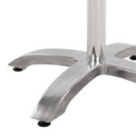 Table bar base medium height Greet alouminium four-night 62x62x72cm - Image 4