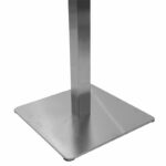 Table base justify alouminium 45x45x72cm - Слика 3