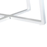 Table base lavish metal white 70x70x73cm - Слика 5