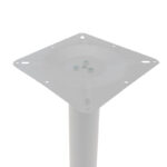 Table base bar Staid  metal white 40x40x94cm - Слика 3
