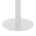 Table base Celestial metal white-black D40x72cm - Image 3