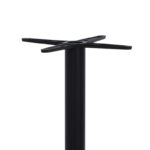 Table base bar Closet metal black D40x108cm - Слика 2