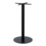 Table base bar Closet metal black D40x108cm