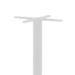 Table base bar Closet metal white-black D40x108cm - Слика 2