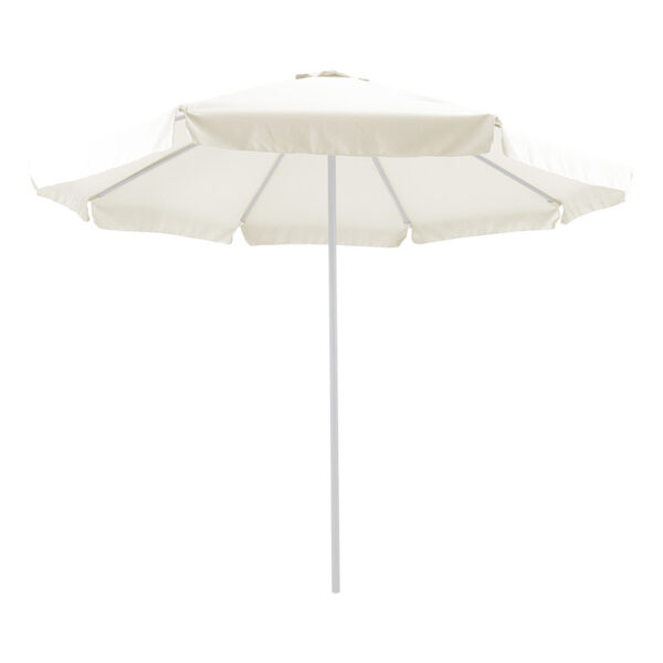 Професионален чадор Нагида, едноделен алуминиумски, D3m, екру, D3m