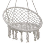 Hammock seat Eventful rope beige 82x82x133cm - Image 2
