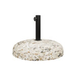 Cement ubrella base with cobble stone Nimbus 35kg D50cm