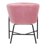 Armchair Julia velvet pink 61x57x74cm - Слика 2