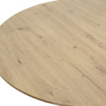 Table Gianno natural-black leg D120x76cm - Слика 2