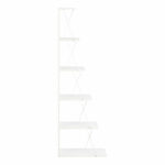Bookcase mini Tars white 50x22x150cm - Слика 3