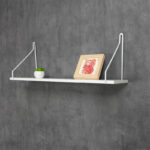 Wall shelf Tars white 72x20x27cm - Слика 2