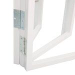 Foldable able Talen in white color D80x74cm - Image 4