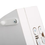 Foldable able Talen in white color D80x74cm - Image 6