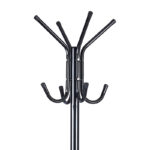 Coat Stand Piero metal black D44x181cm - Слика 2