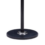 Coat Stand Nicolo metal black D37x175cm - Image 4
