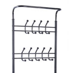 Entrance unit Federica metal black 65x28x187cm - Слика 2