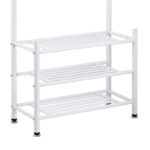 Entrance unit Federica metal white 65x28x187cm - Слика 3