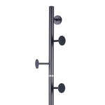 Coat Stand Adriana metal black D37x172cm - Слика 2