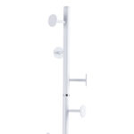 Coat Stand Adriana metal white D37x172cm - Слика 2