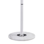 Coat Stand Lorenda metal white D37x175cm - Слика 3