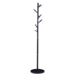 Coat Stand Marietta metal black D37x177cm