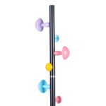 Coat Stand Violetta metal black D31x167cm - Слика 2