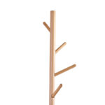 Coat Stand Luca metal white-natural D37x170cm - Image 2
