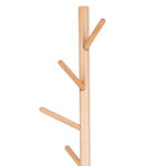 Coat Stand Luca metal black-natural D37x170cm - Слика 2