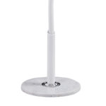 Coat Stand Sergio metal white-natural D37x171cm - Image 3