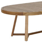 Stellan solid eucalyptus wood table 220x130x75cm - Image 2