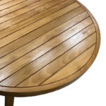 Stellan solid eucalyptus wood table 220x130x75cm - Image 4