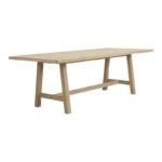 Poza solid acacia wood table 230x100x75cm