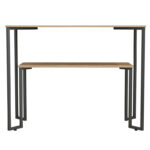 Console Homer natural-black 110x48x85cm - Слика 2