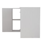 Polina corner desk detachable color white 120x100x75cm - Image 3