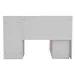 Polina corner desk detachable color white 120x100x75cm - Image 5