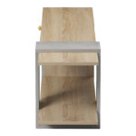 Standi TV stand in sonoma-grey cement color 120x25x36.8cm - Слика 5