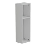 Racks wall shelf-bedside table in white 20x15x65cm - Image 3