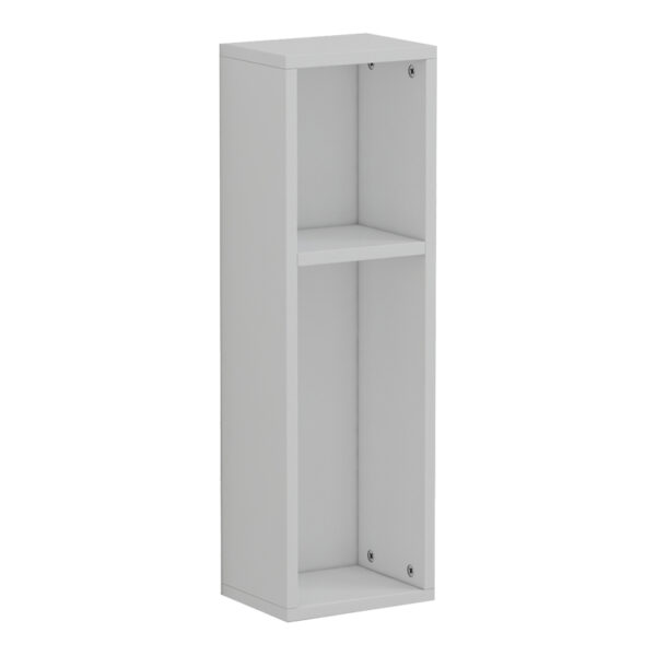 Racks wall shelf-bedside table in white 20x15x65cm