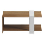 Coffee table Masasi in natural-white color 80x50x35cm - Image 2