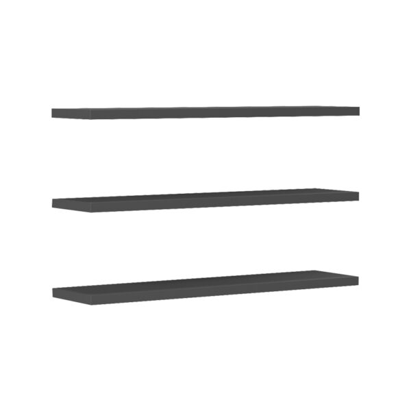 Divar wall shelf in grey color 60x14.5x1.8cm