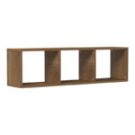 Wall shelf Mikoro in natural color 90x22x25.6cm